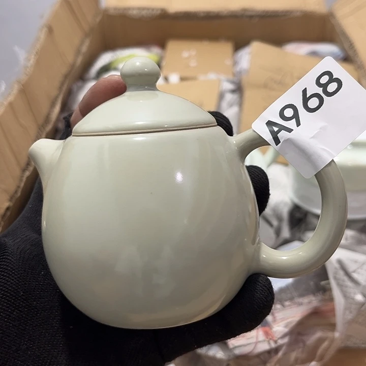 瓷片茶摆件工艺品摆件666