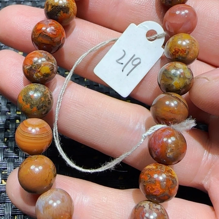 剑***雨玛瑙/玉髓未镶嵌吊坠