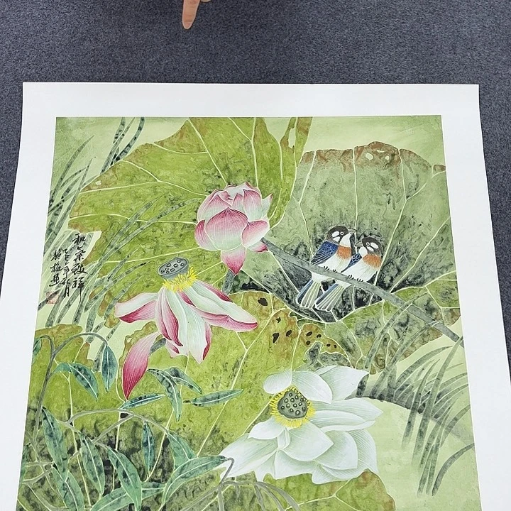 国画纯手绘国画作品