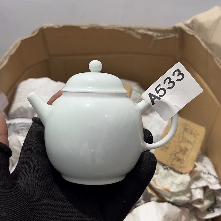 瓷片茶摆件工艺品摆件666
