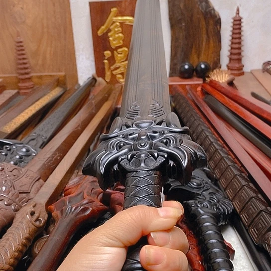 紫光檀木80长逆鳞