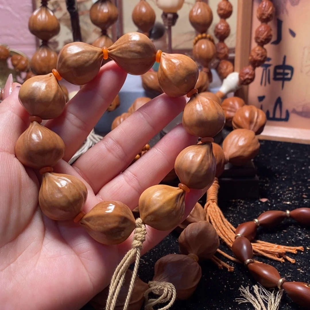 手串/手链橄榄核2.1四花水晶核福立10颗
