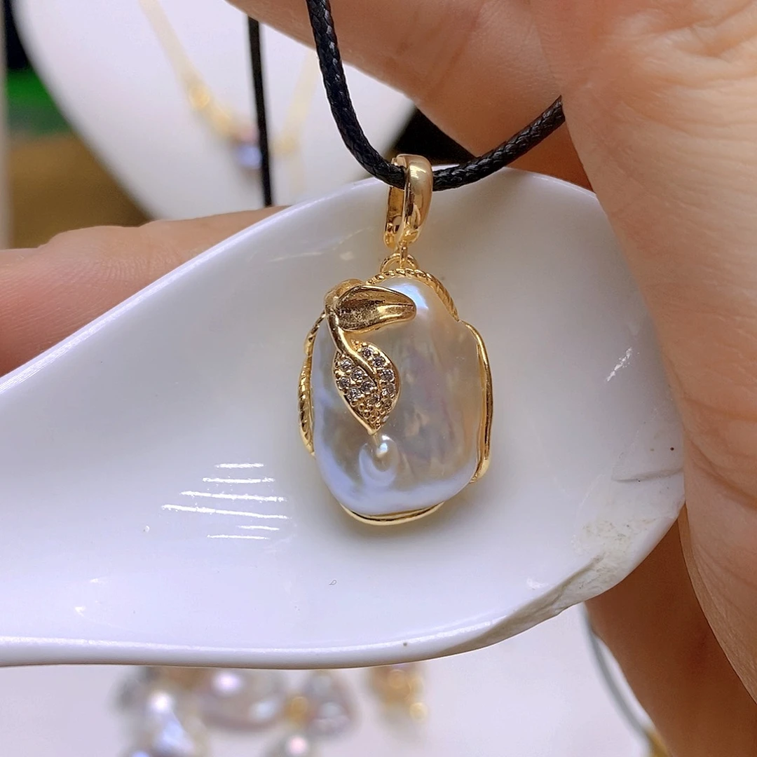 淡水珍珠未镶嵌颈饰