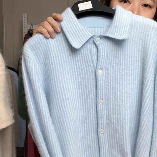 兰色衬衣大号一件