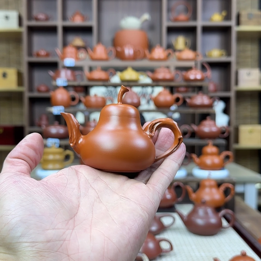 紫砂茶壶潮州手拉壶花器