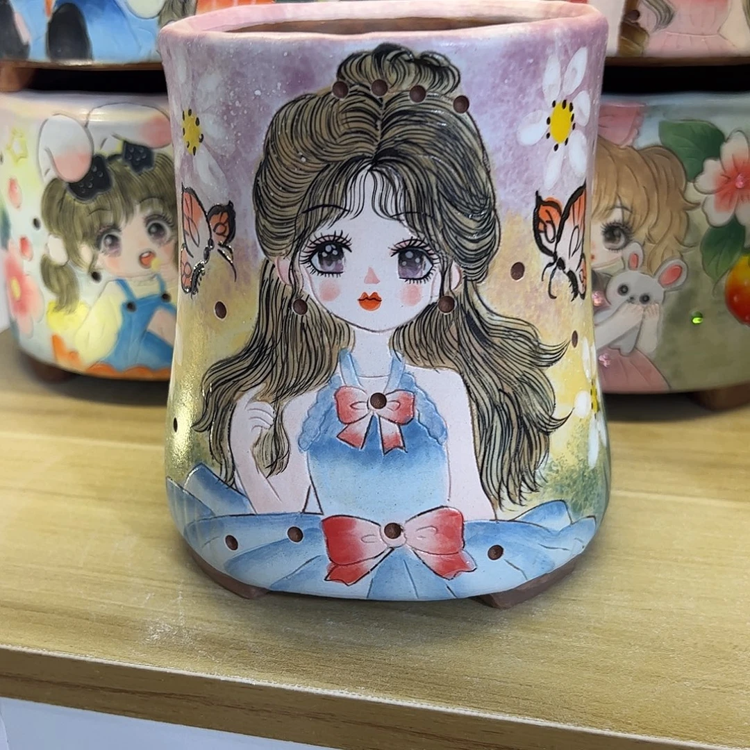 景德镇炫彩手绘口10