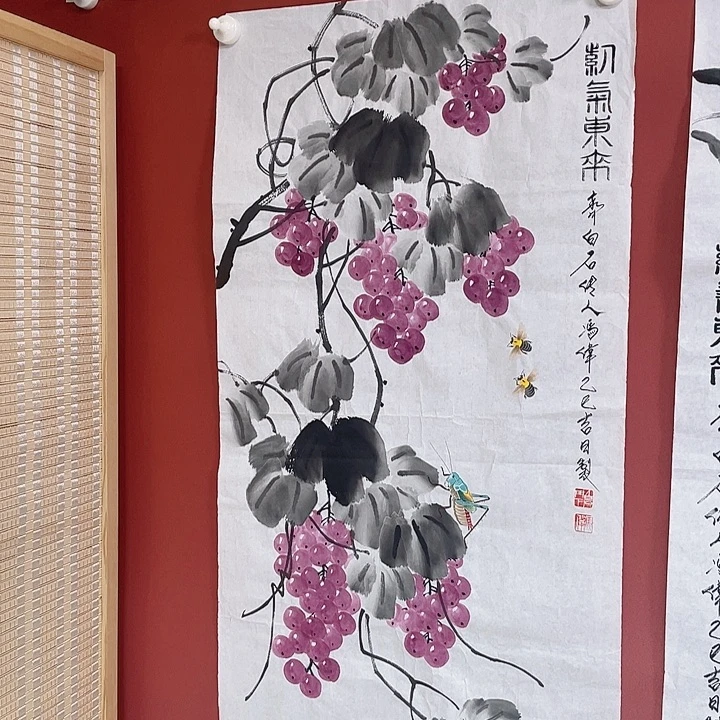 国画冯老师手绘作品