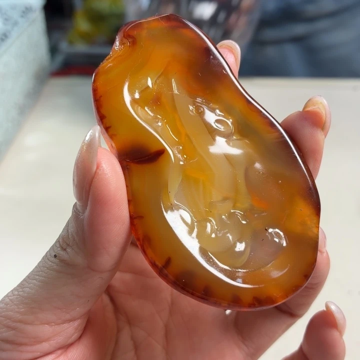 玛瑙/玉髓未镶嵌吊坠(不含链)