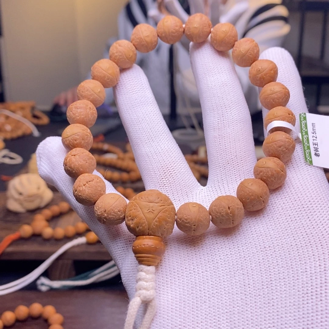 凤眼菩提手串12.2-12.5厚皮老树