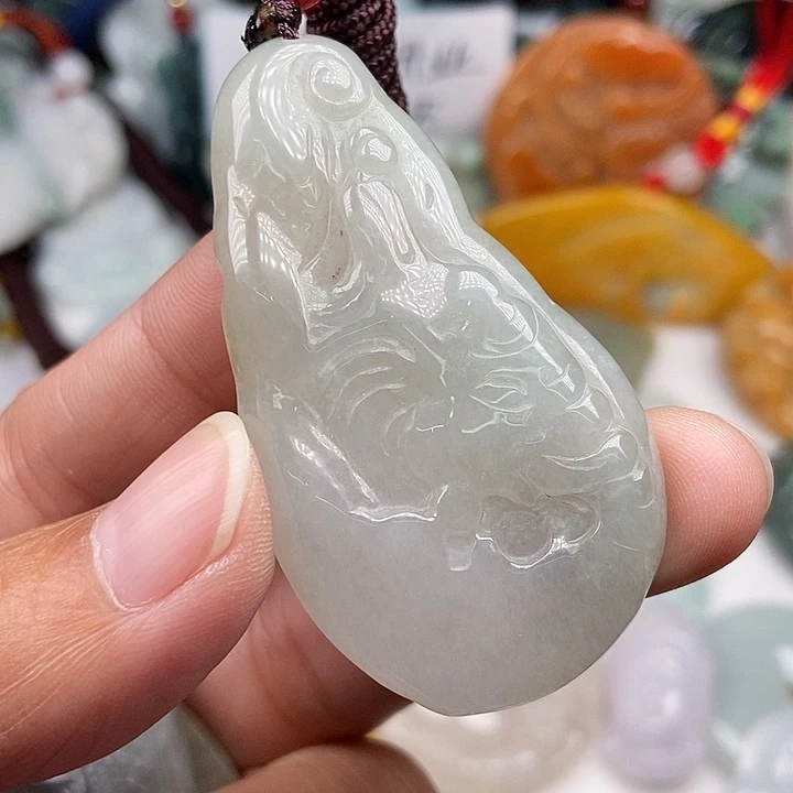 未镶嵌挂件翡翠翡翠