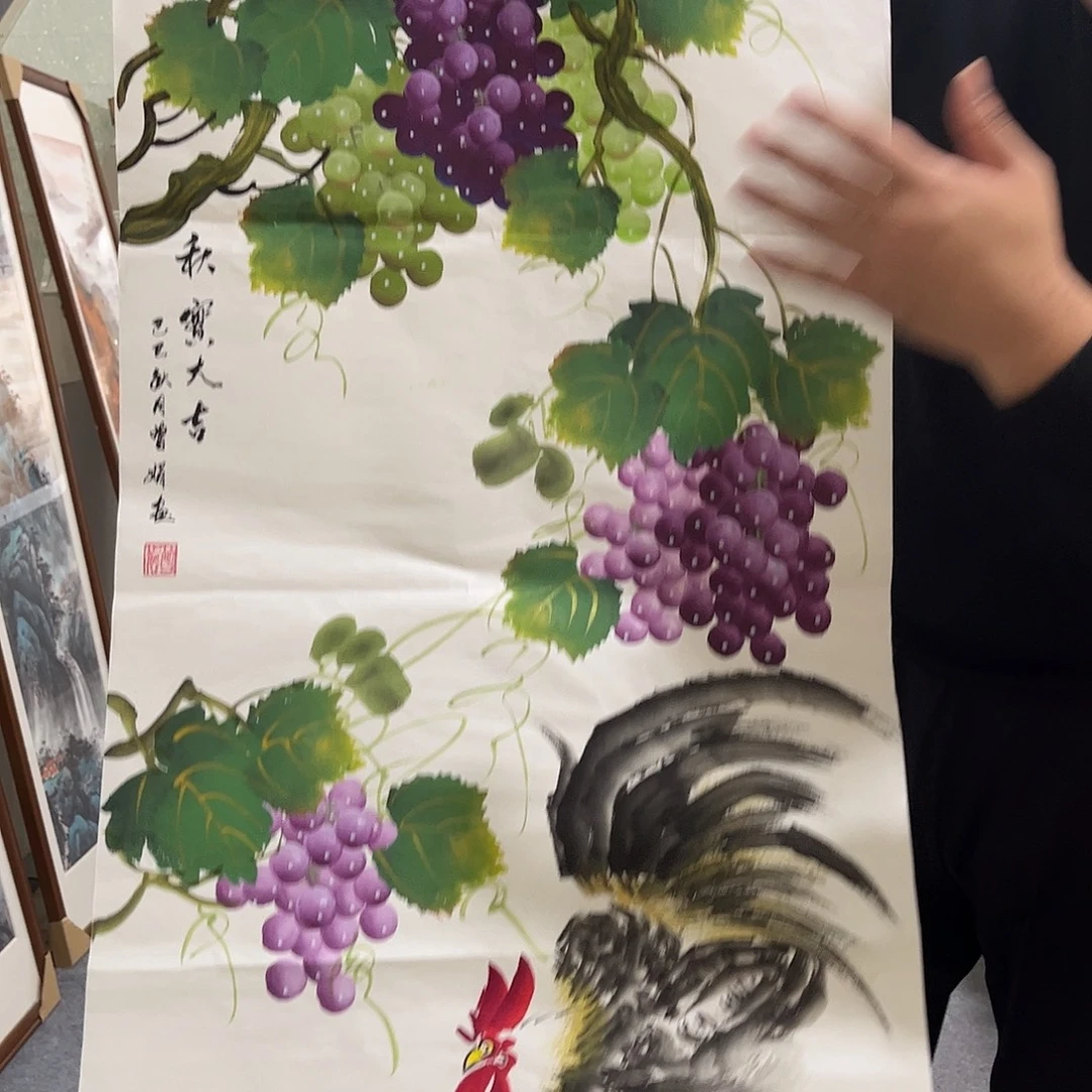国画LT国画作品单幅任发