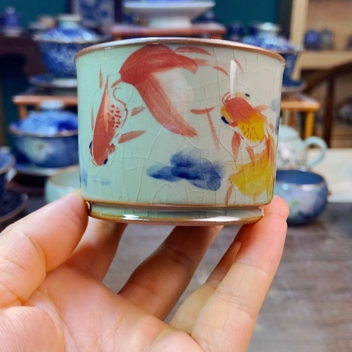 瓷片手工制作工艺精湛等