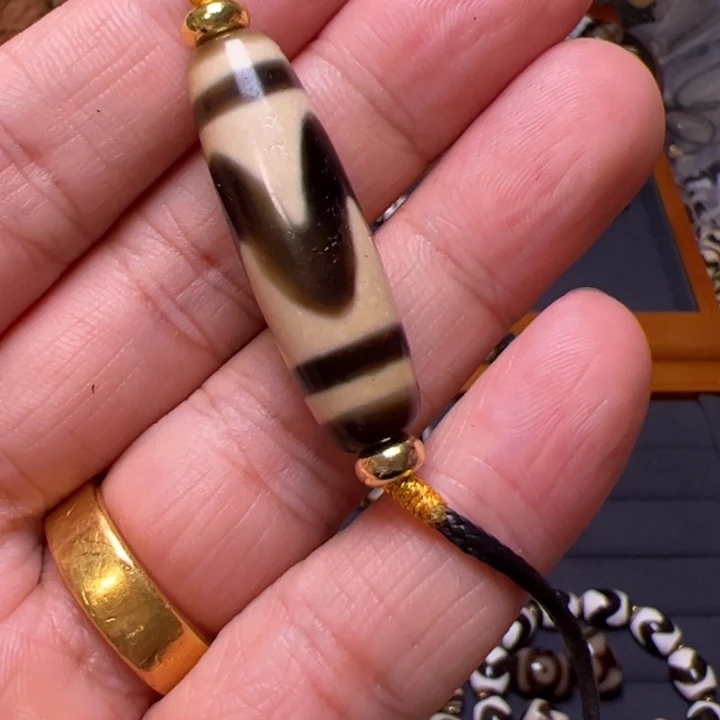 玛瑙/玉髓颈饰足金镶嵌