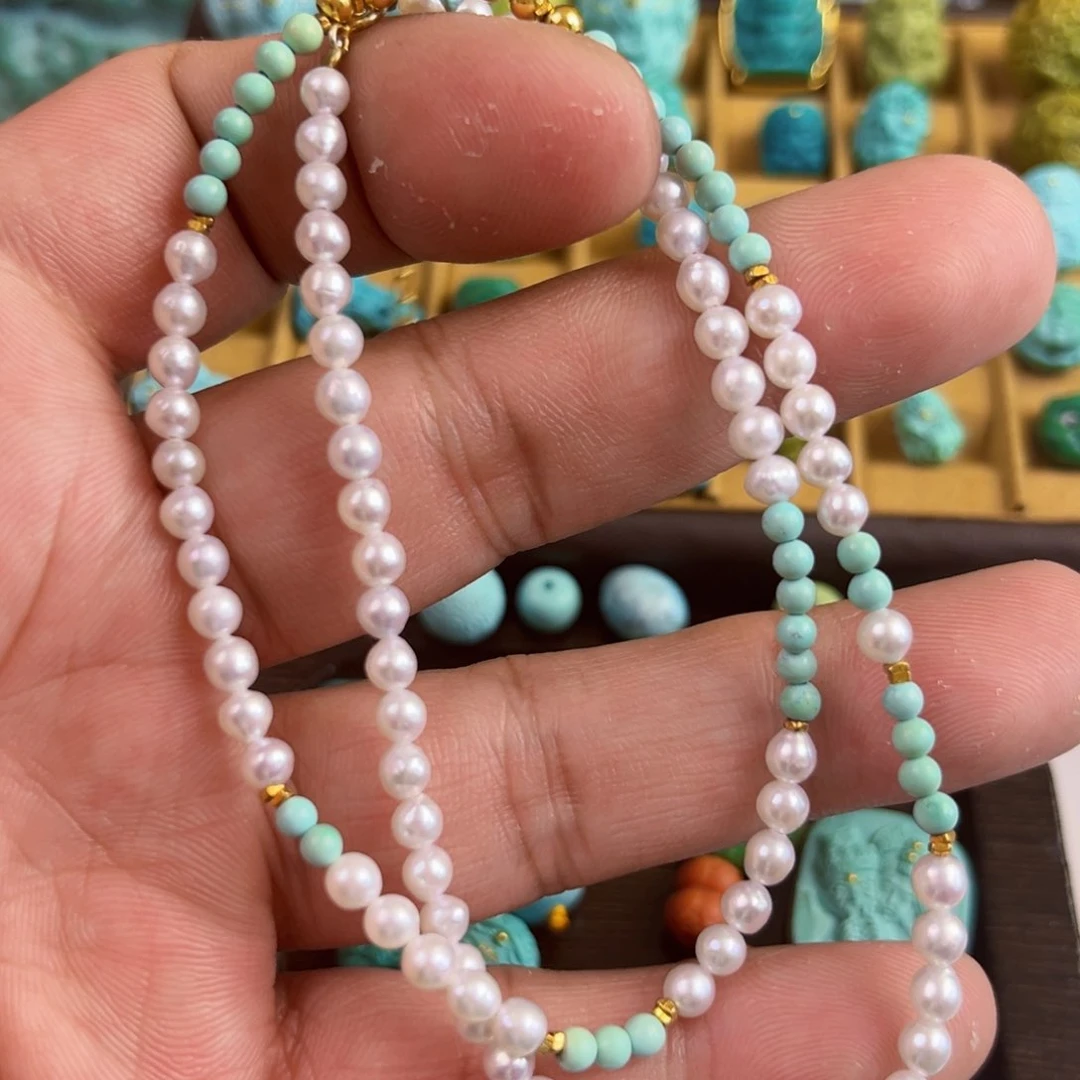 绿松石配饰未镶嵌