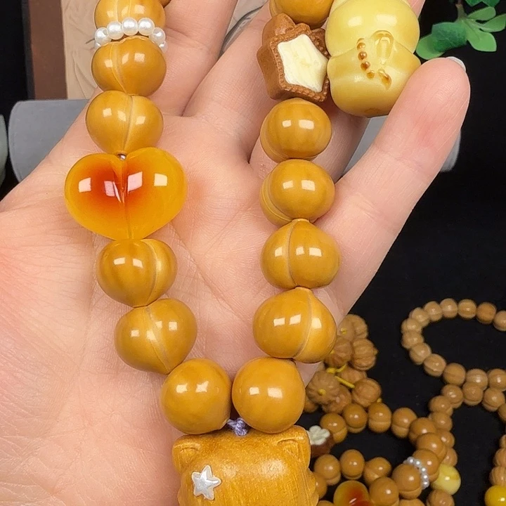 幸***媛核桃手串/手链手工屁桃16