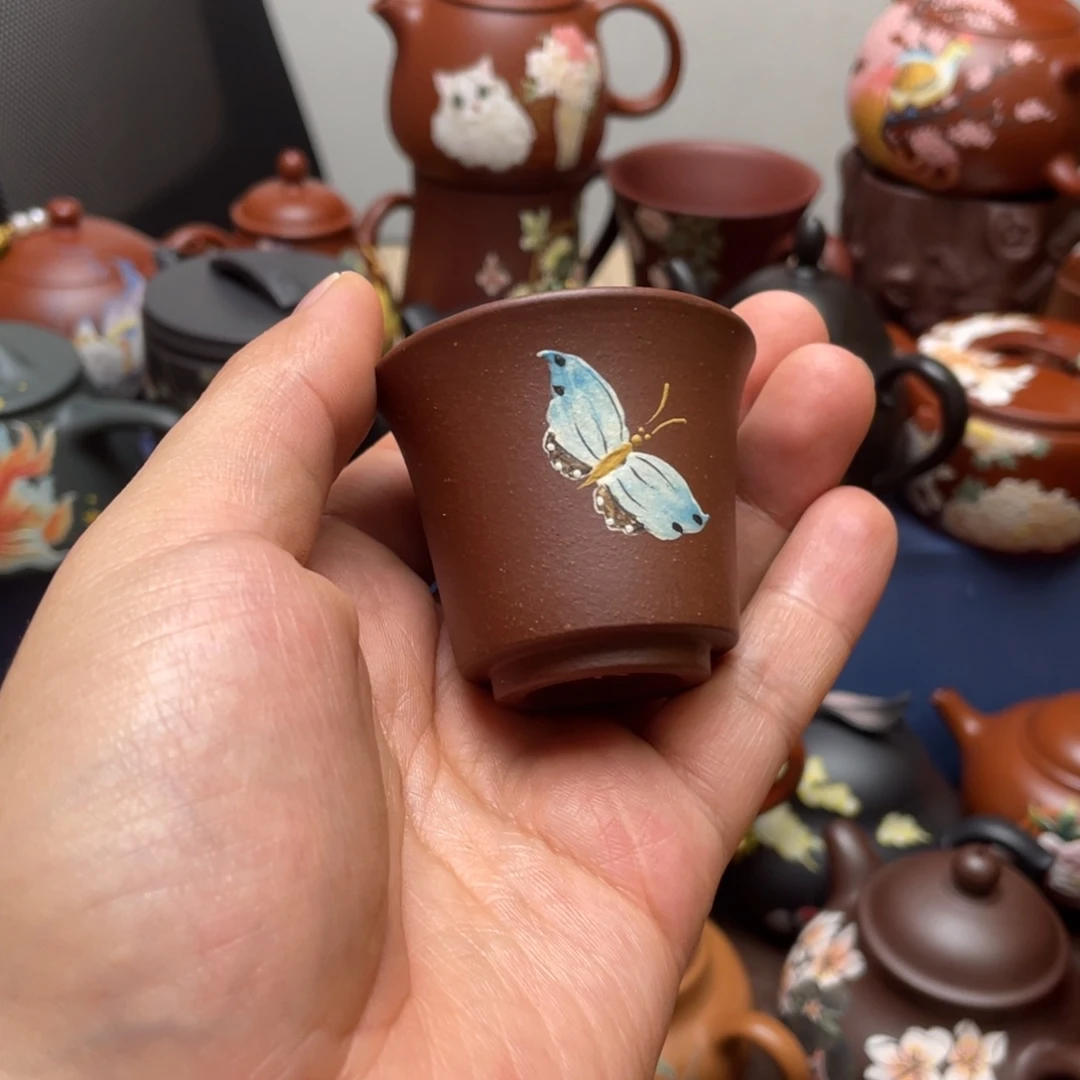 茶杯紫砂紫砂主人杯50cc