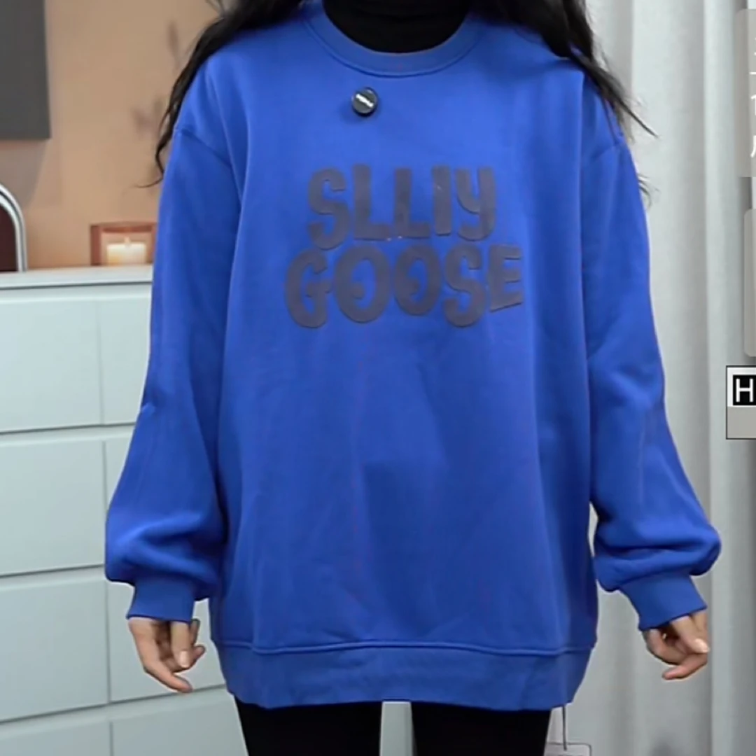 LINGZI领姿秋冬圆领休闲套头卫衣LZ3101217