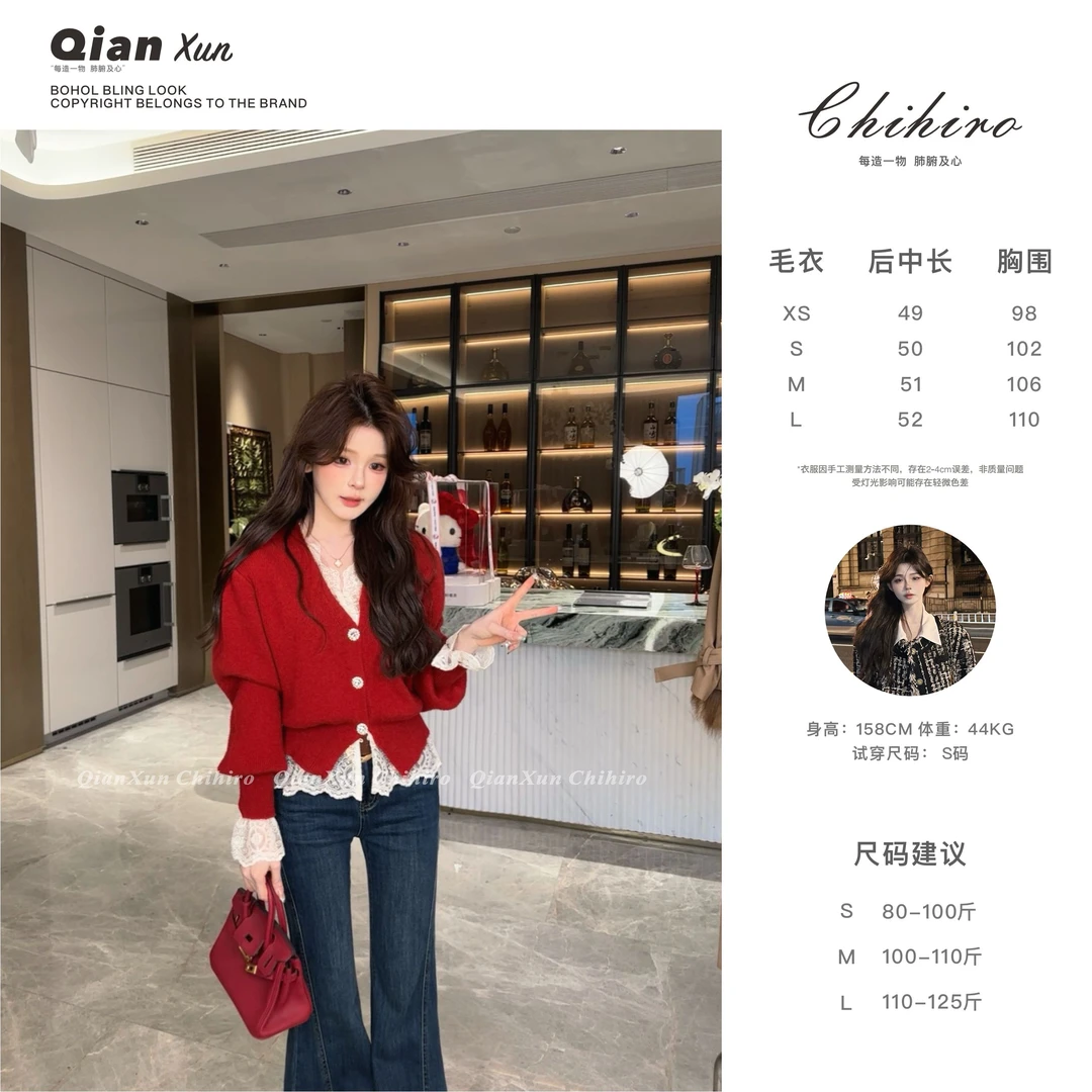 【千寻严选】秋季时尚气质百搭洋气减龄休闲慵懒显瘦毛衣LNQ5MY5120