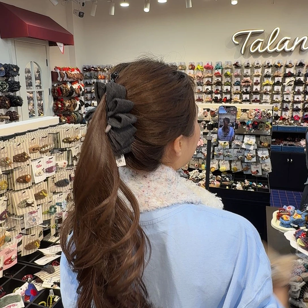 皮质非金属灰色香蕉夹273