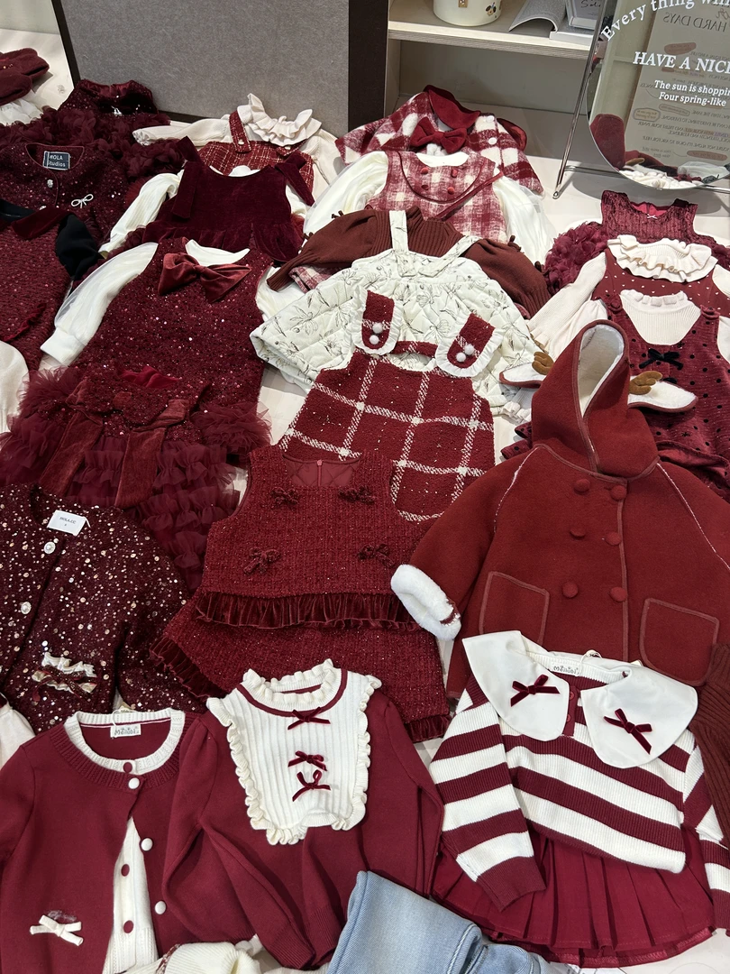 咸柠七baby童装拜年服【孤品】（念到名字才可以去拍)