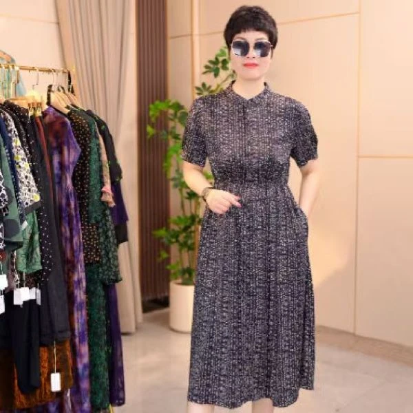 2-2366-47新款时尚休闲连衣裙