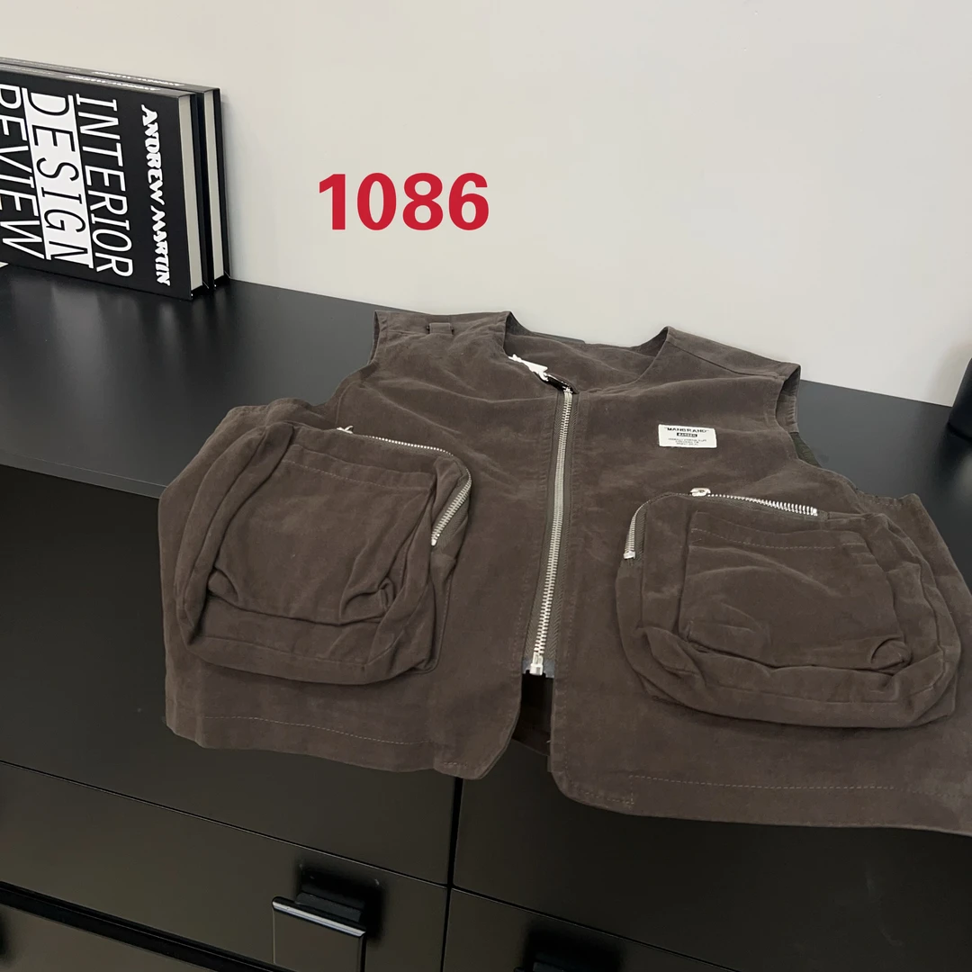 KM PERSONALITY 2024 春秋不加绒儿童工装马甲 1086