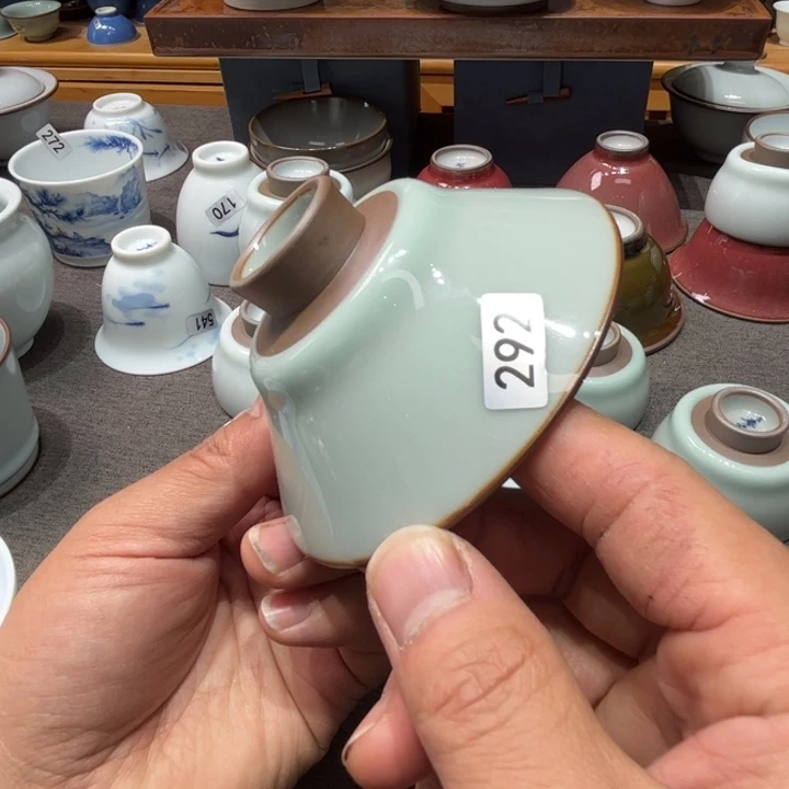 汝窑青，喜欢的可以拍ri