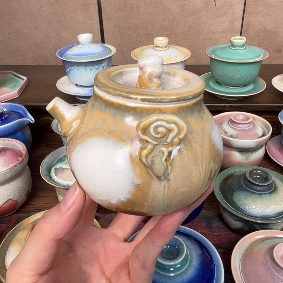 景德镇纯手工柴烧茶器