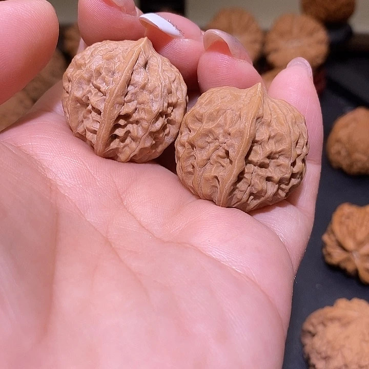 把件文玩核桃29黄松峪元宝