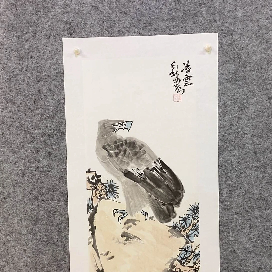 国画缪新农国画作品