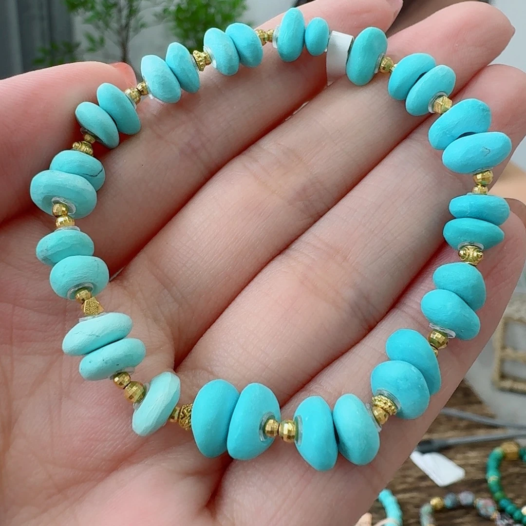 未镶嵌绿松石珠宝奇石