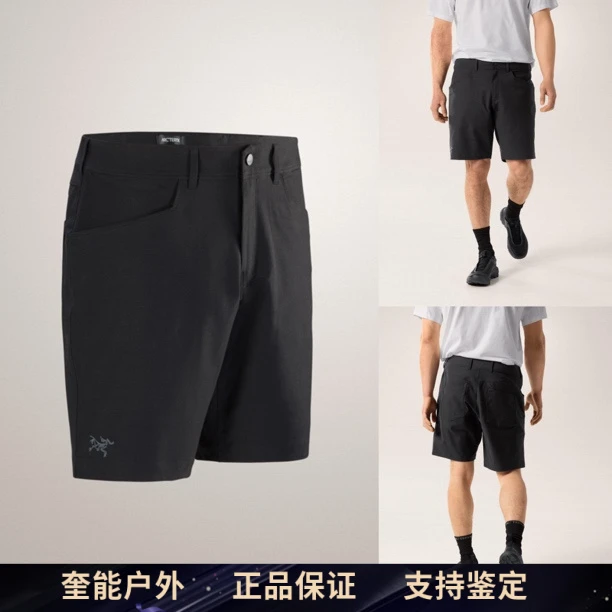 【正品】始祖鸟 Kragg Cotton Short 男士短裤户外攀岩登山刺绣标