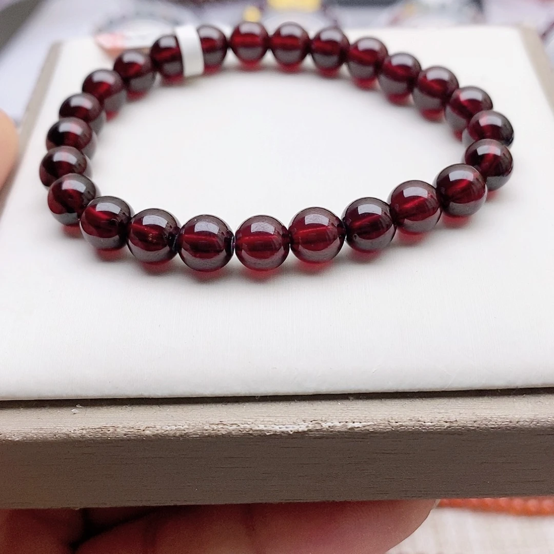 【闪购商品】石榴石手链未镶嵌乔****活7.5