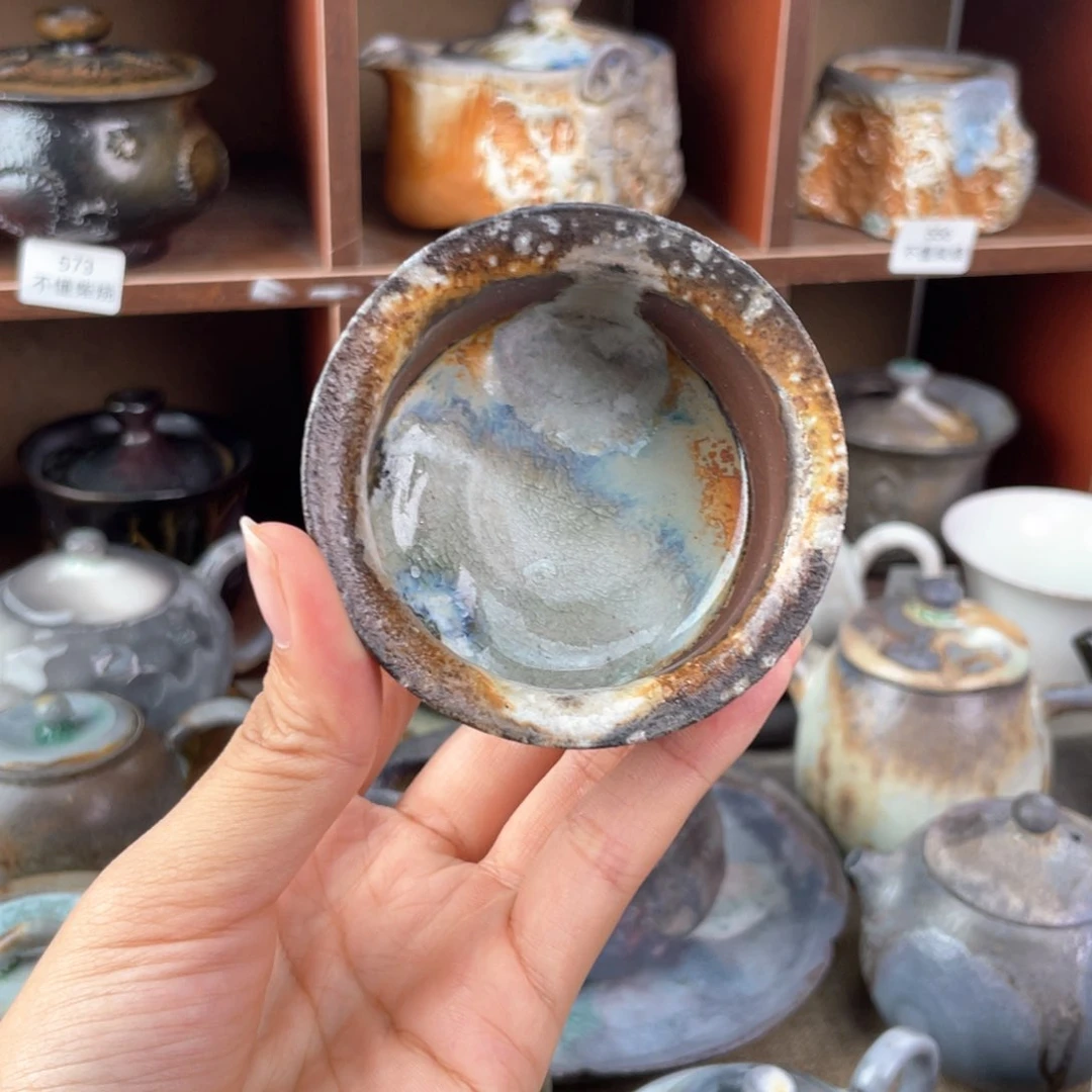 46珍珠泥炉式杯一起喝茶