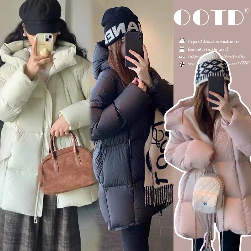 R1369#10.17棉衣棉服冬季保暖加厚宽松外套孕妇棉衣