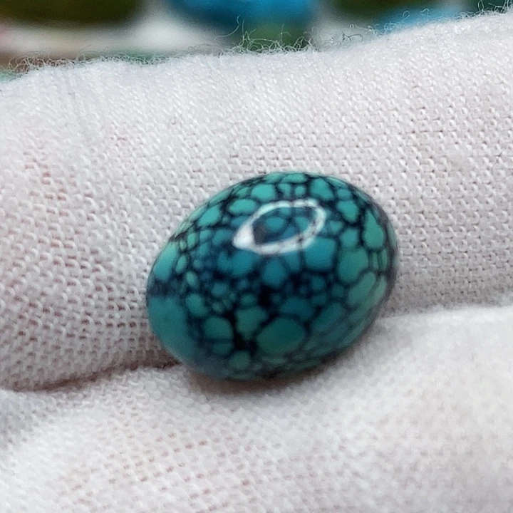 绿松石未镶嵌天然原矿 地大质检