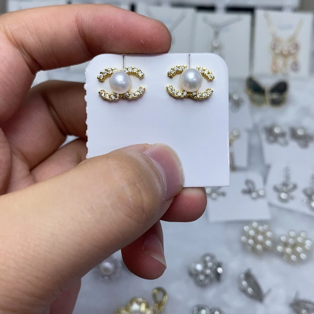 耳饰淡水珍珠未镶嵌