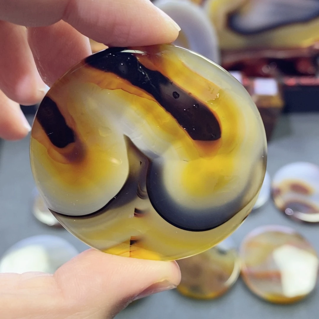 玛瑙/玉髓颈饰未镶嵌编号89