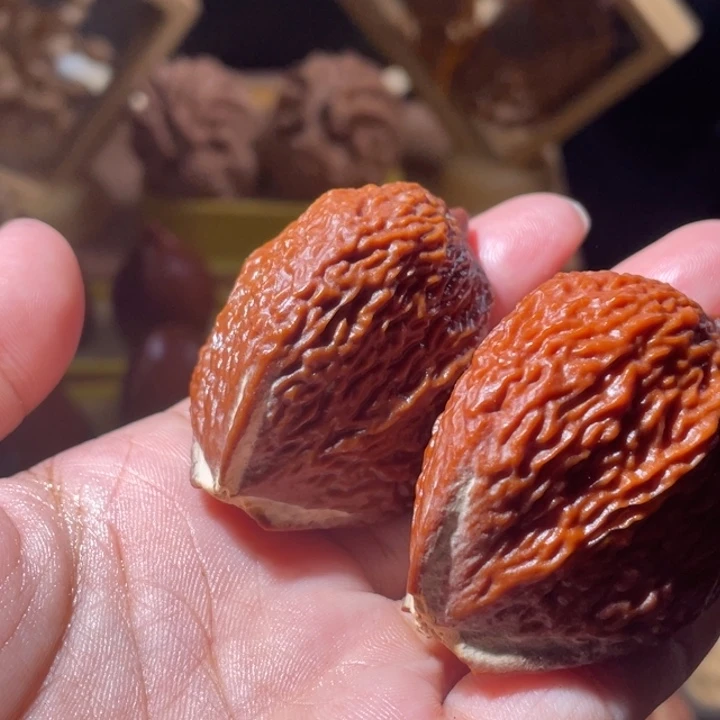 桃核吊坠荔枝纹橄榄核