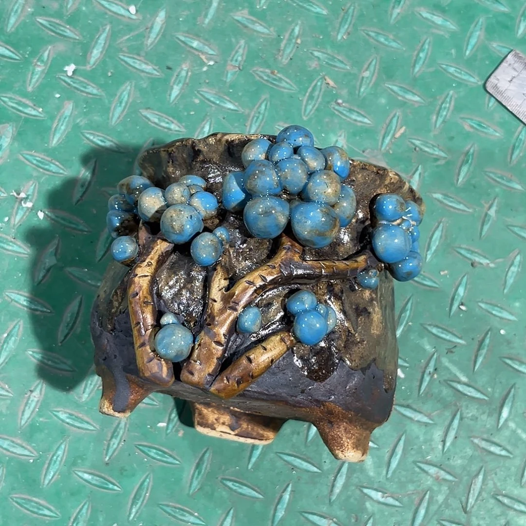 17 号陶然花器多肉植物手工花盆