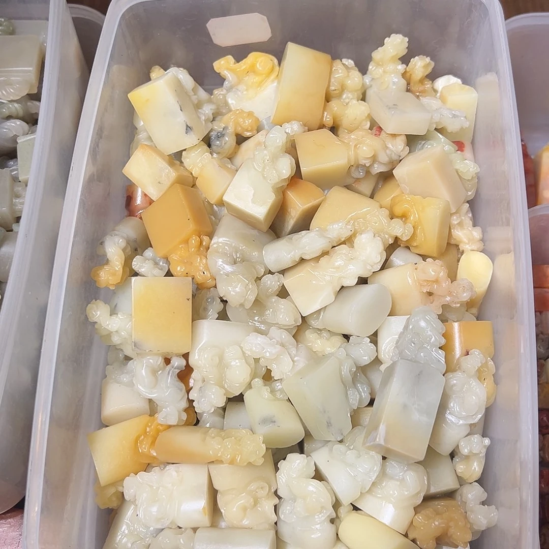 寿山石随机批发10个