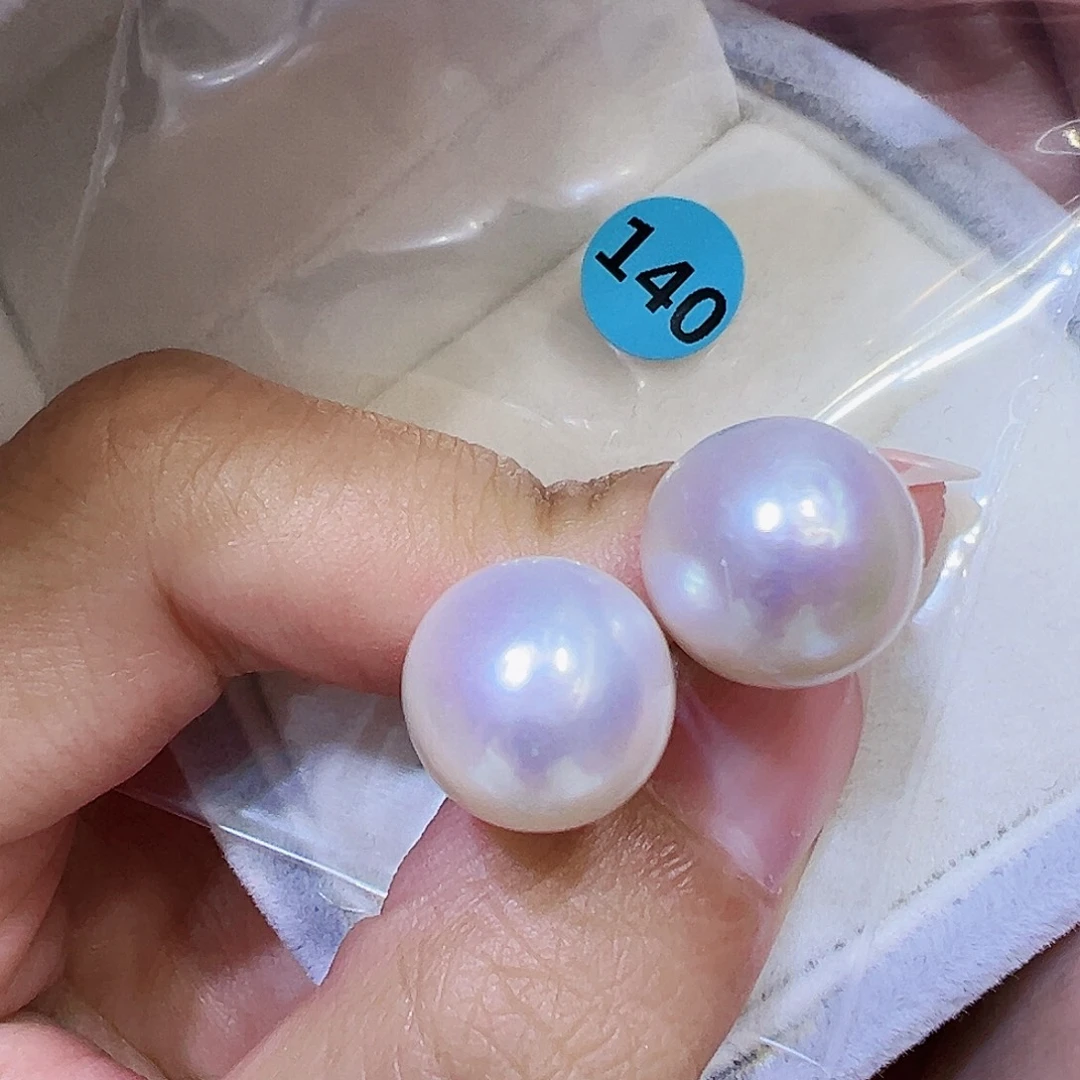 雅***a耳饰淡水珍珠银S925镶嵌