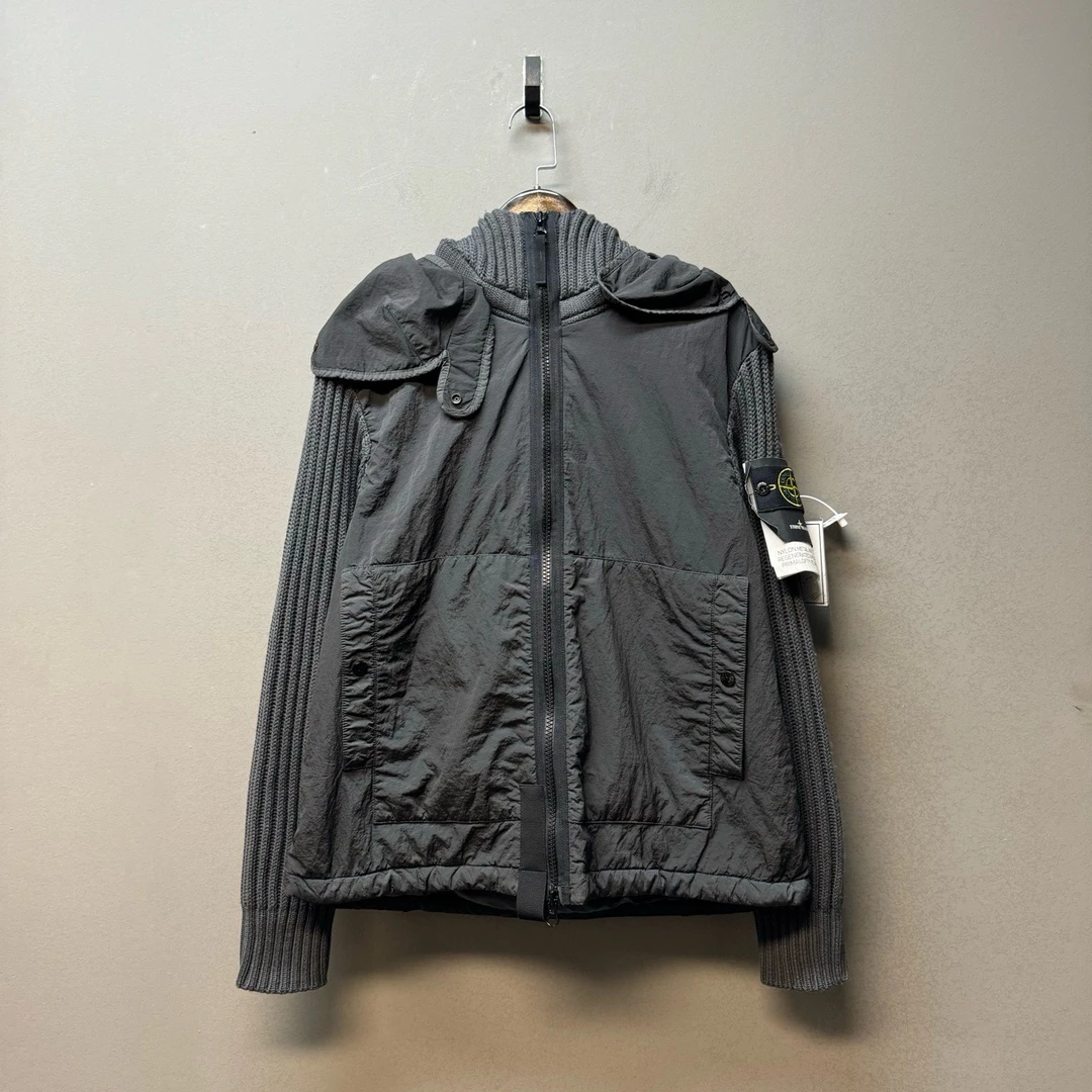 Stone island 石头岛/03983/24 新款石头岛尼龙拼接棉服外套 M