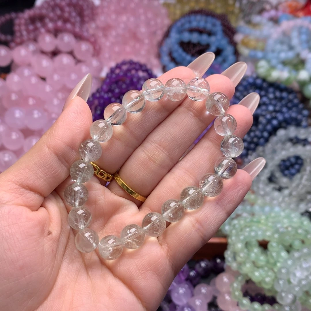 水晶手链未镶嵌绿啊塞卡9+
