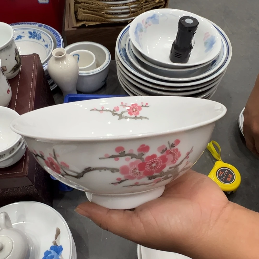 醴陵高温瓷器手绘16.5厘米