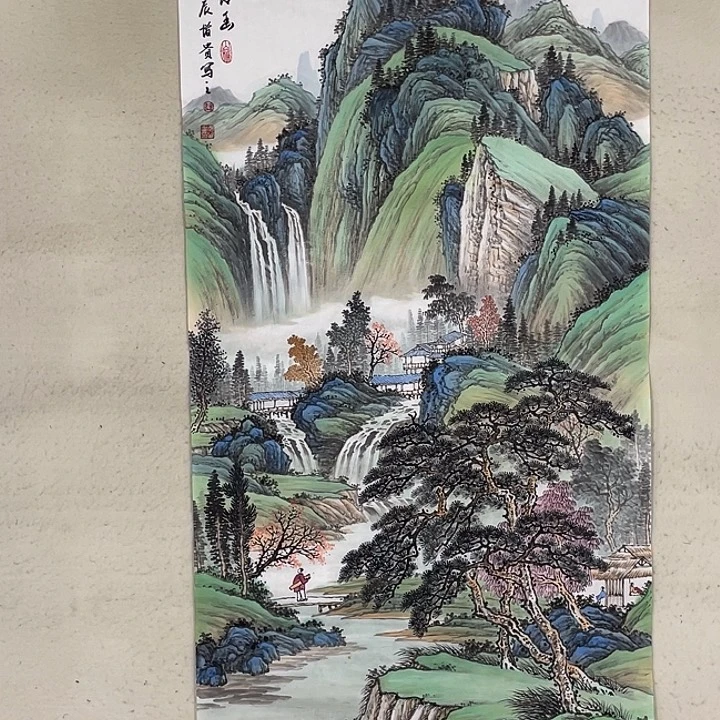 国画国画作品欣赏。国画