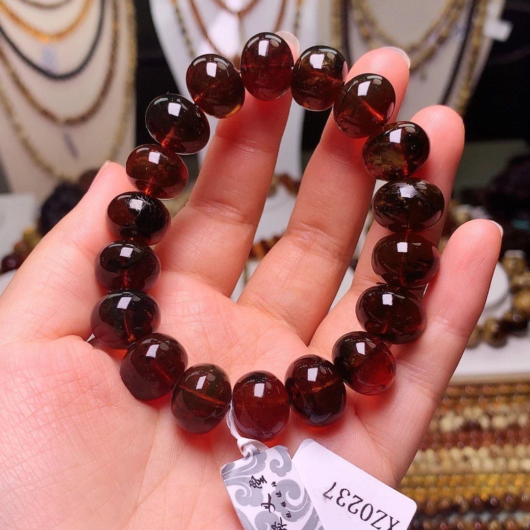 未镶嵌琥珀裸石往**月琥珀