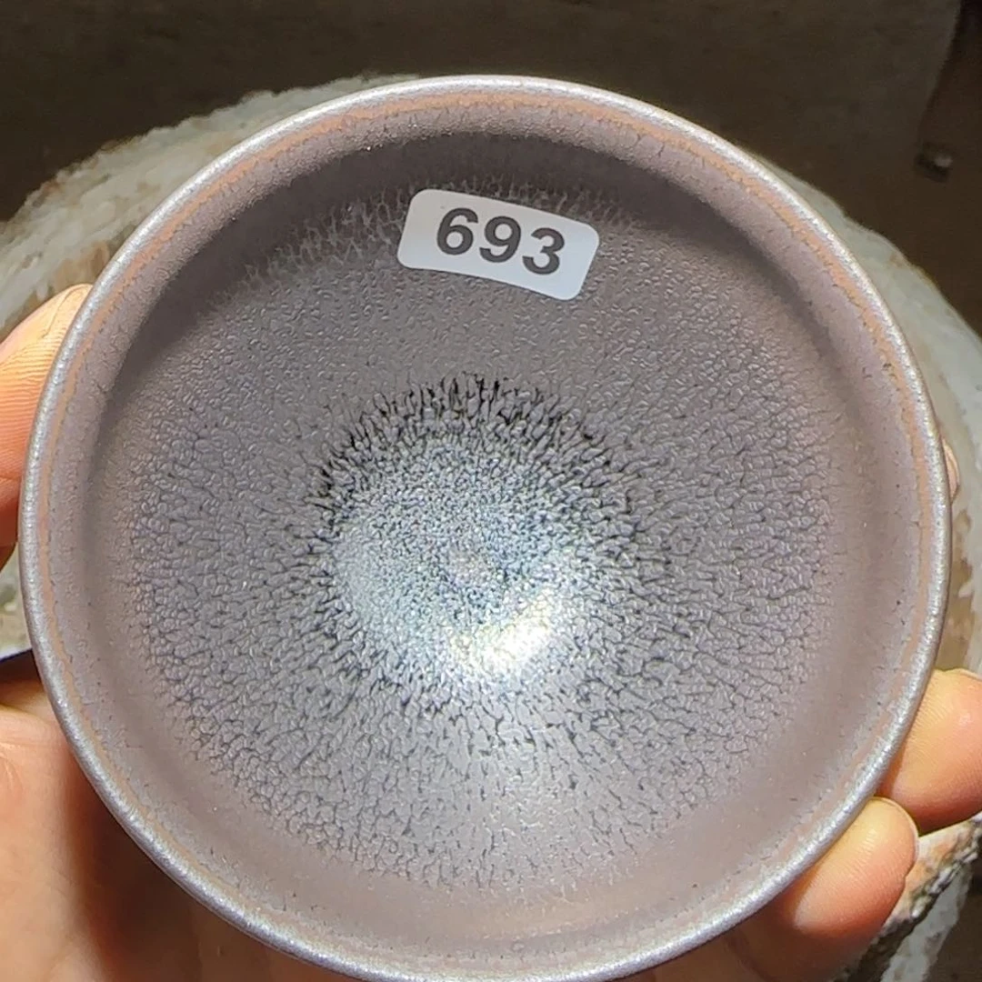 茶盏龙窑柴烧原矿原釉693