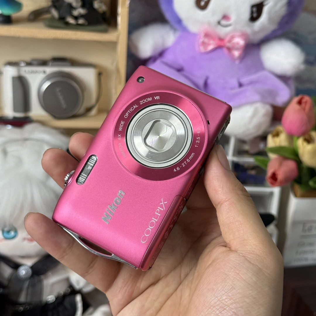 9新 Nikon/尼康 尼康s3300樱花粉冷白皮1600万像素滤镜多