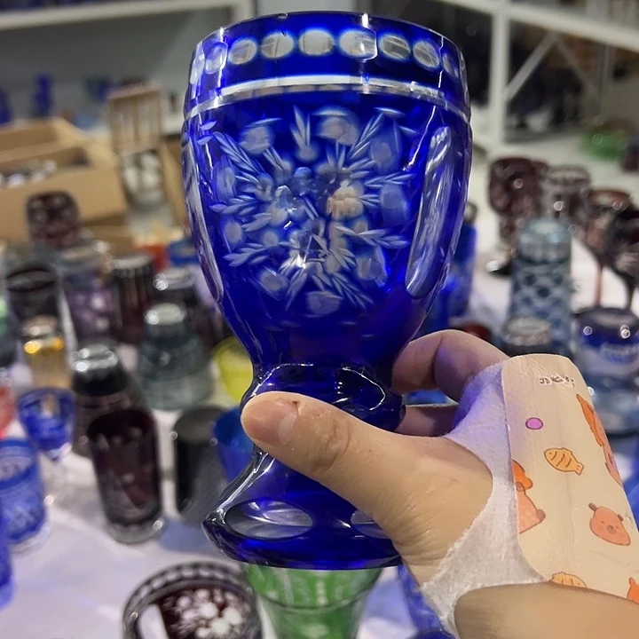 水晶玻璃手柄款微瑕一个